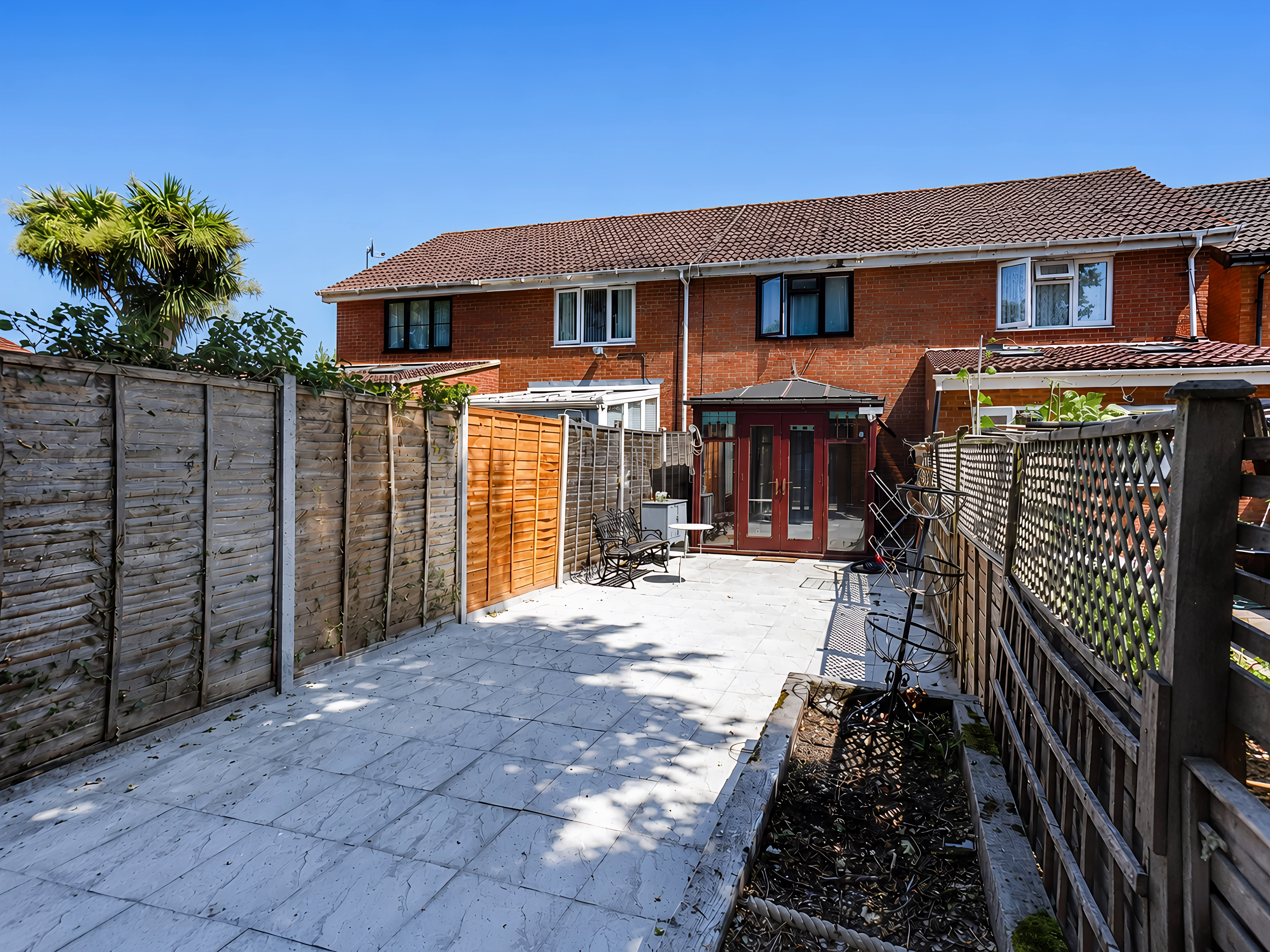 Garden at the Feltham 2-Bedroom Home
