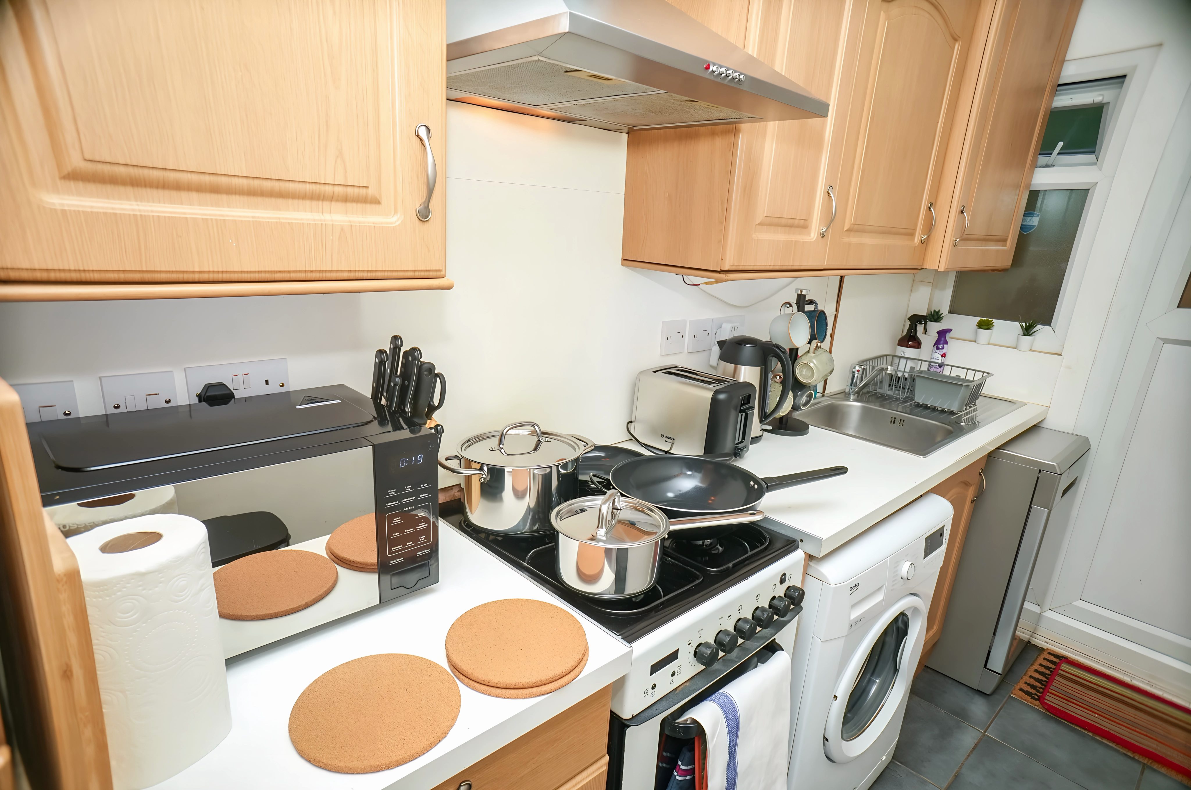 Kitchen at the Feltham 3-Bedroom Home