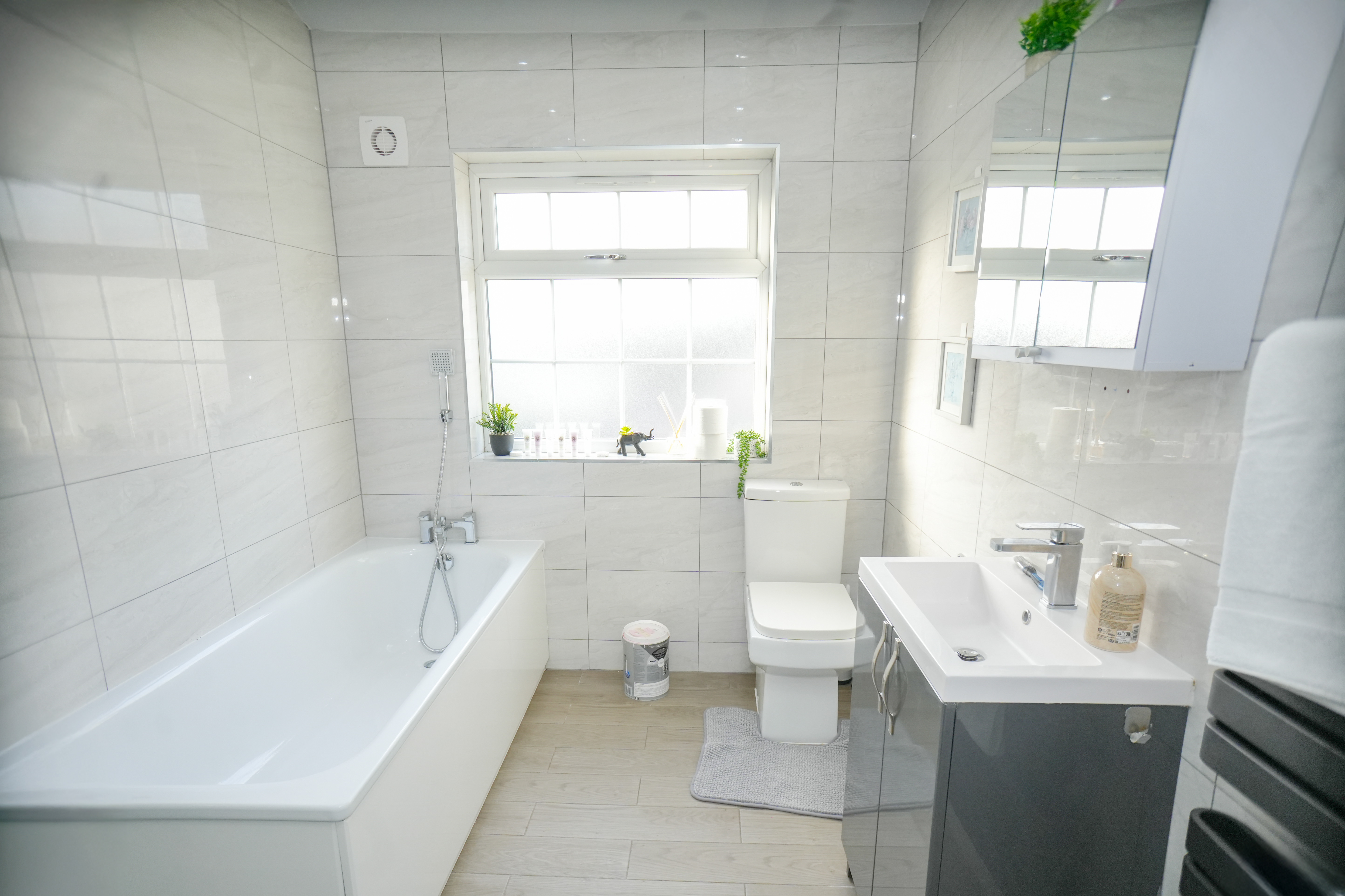Bathroom at the Hayes 4-Bedroom Home