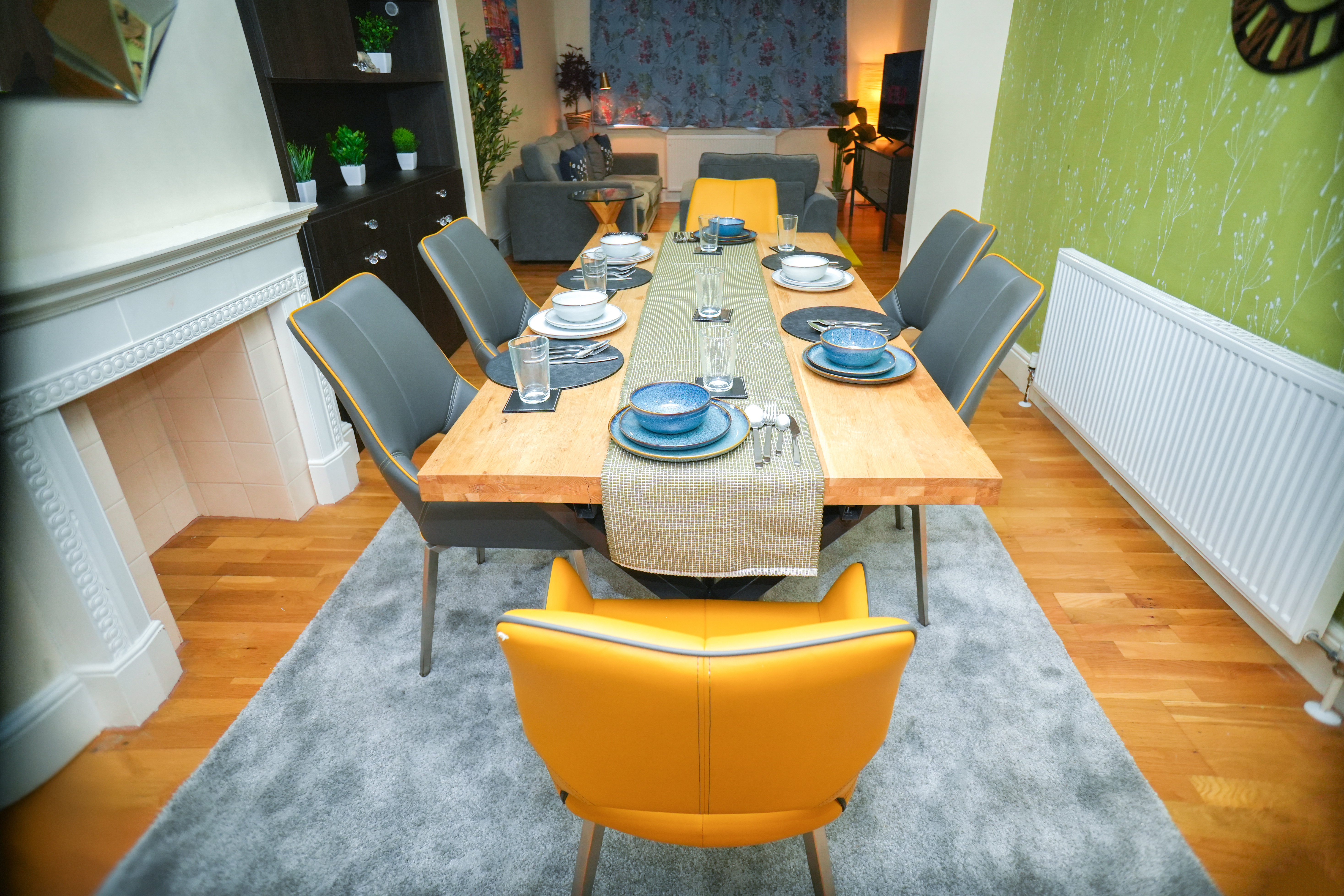 Dining room at the Hayes 4-Bedroom Home