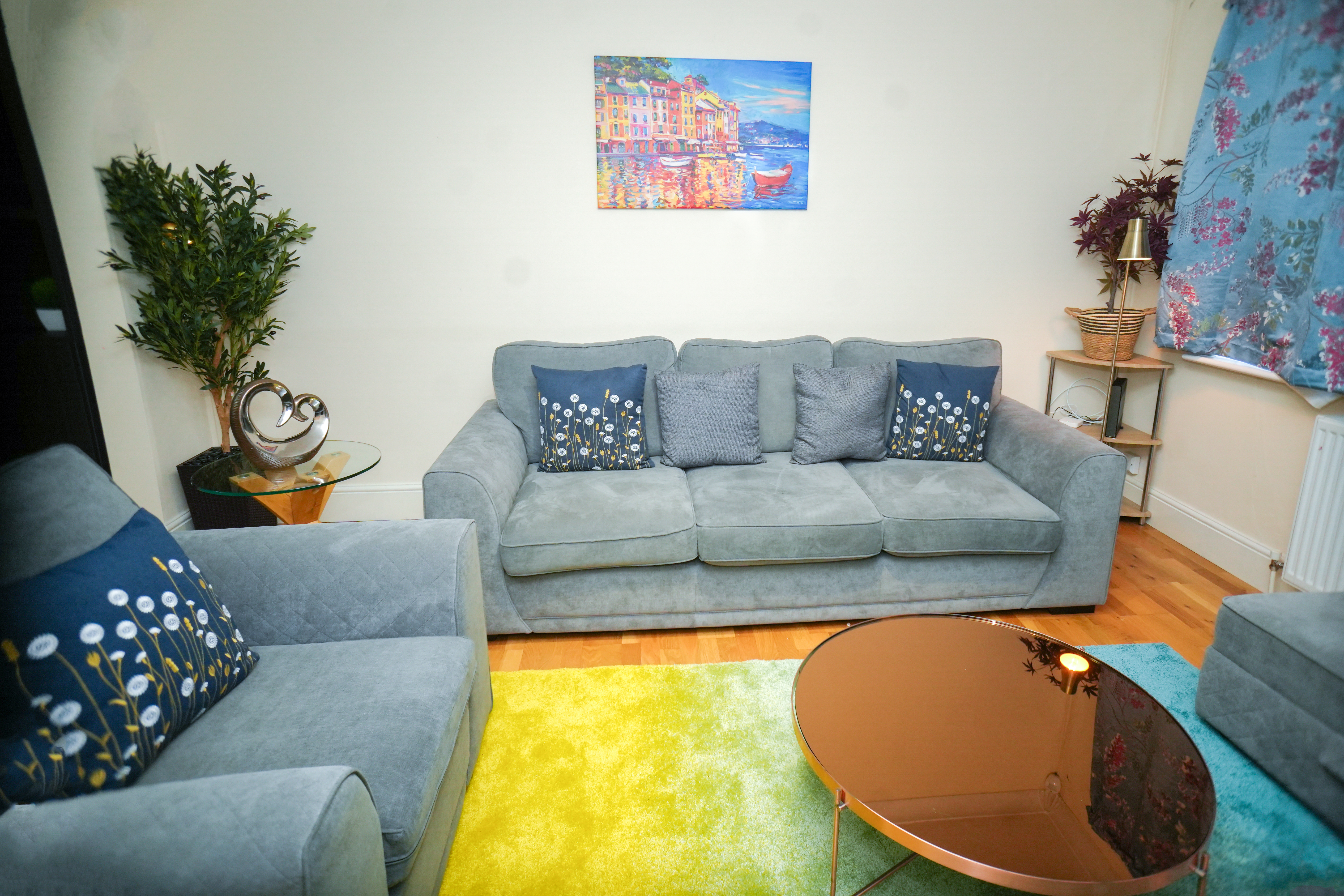Living room at the Hayes 4-Bedroom Home
