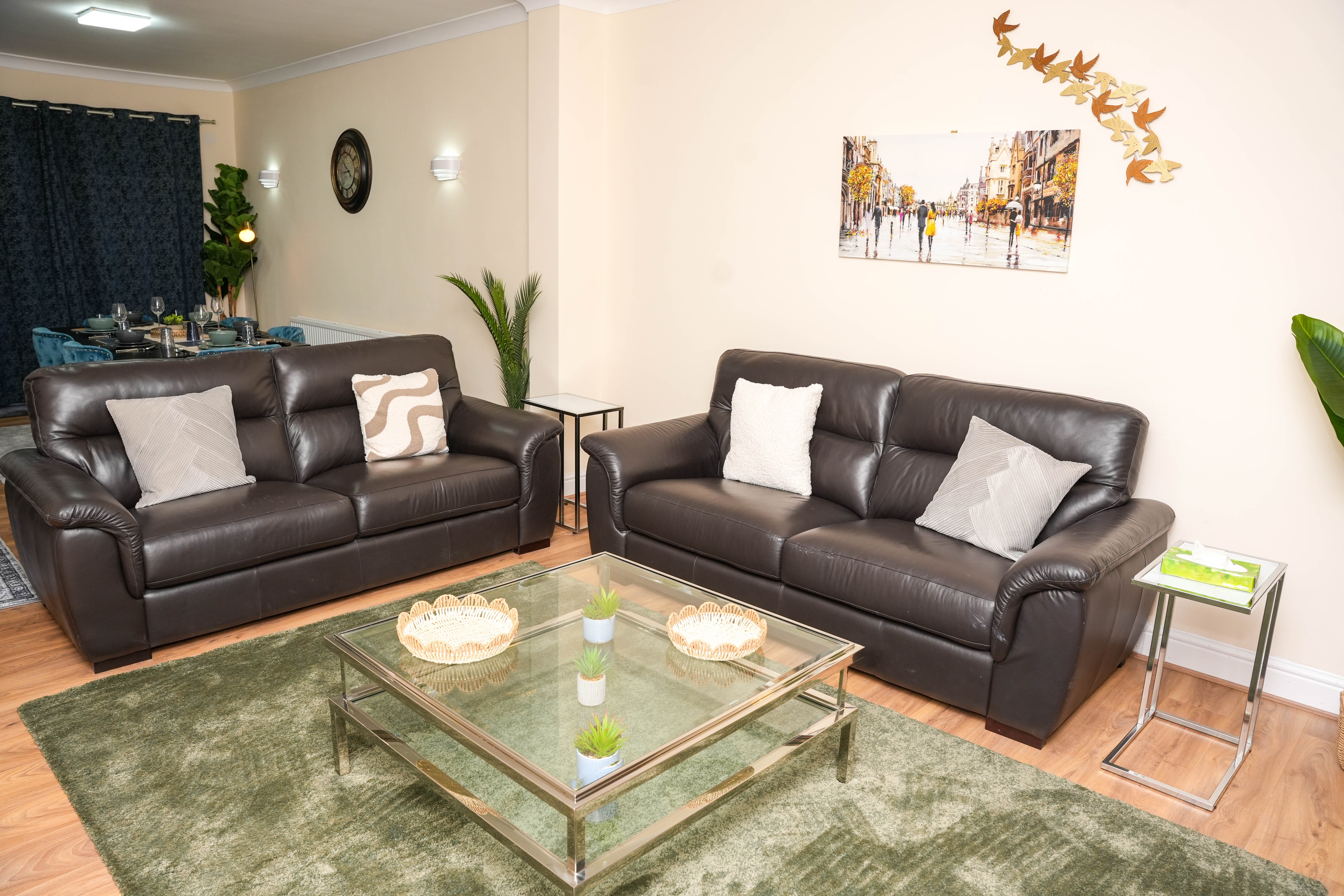 Living room at the Hounslow 4-Bedroom Home