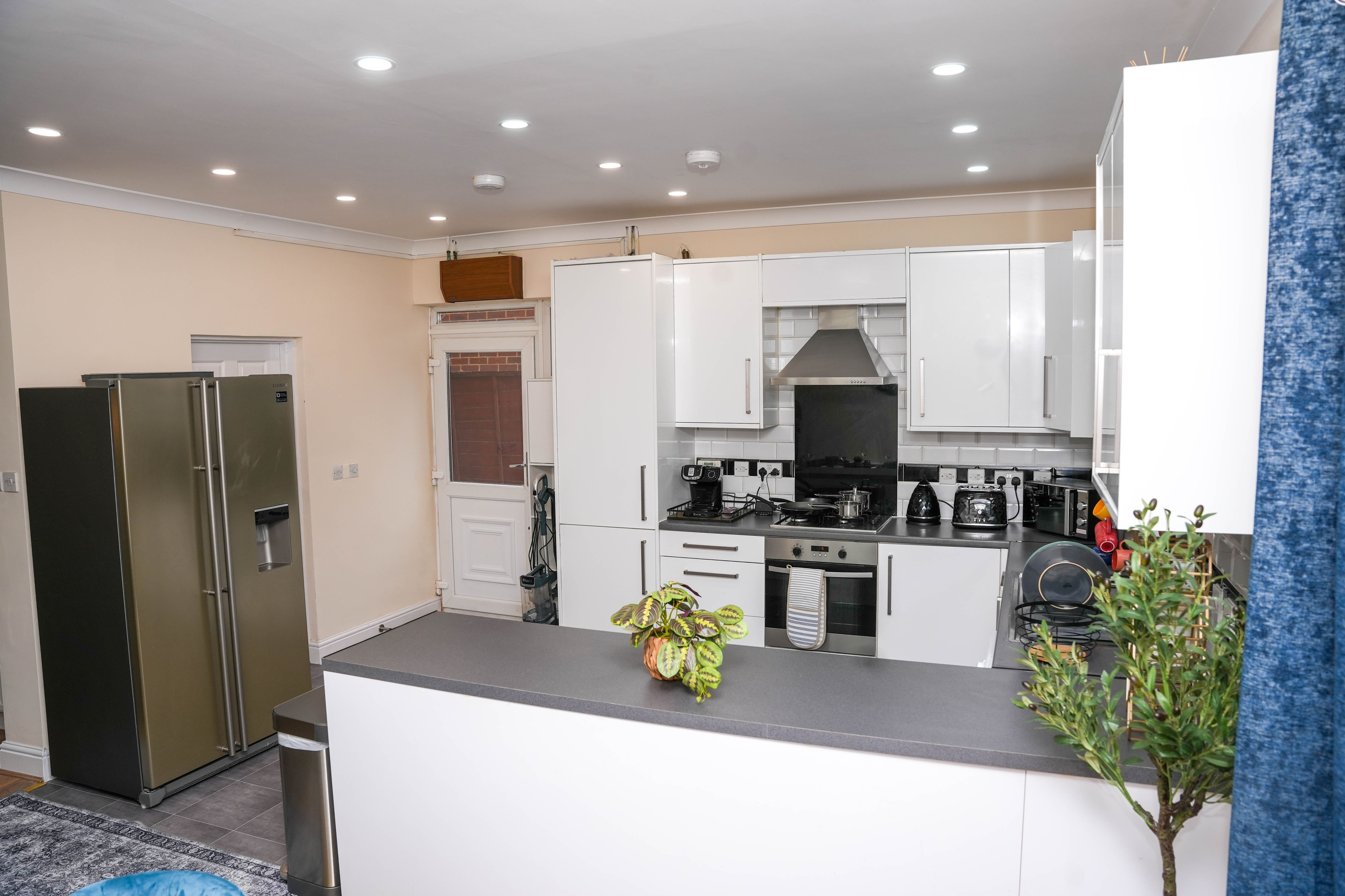 Kitchen at the Hounslow 4-Bedroom Home, alternate angle