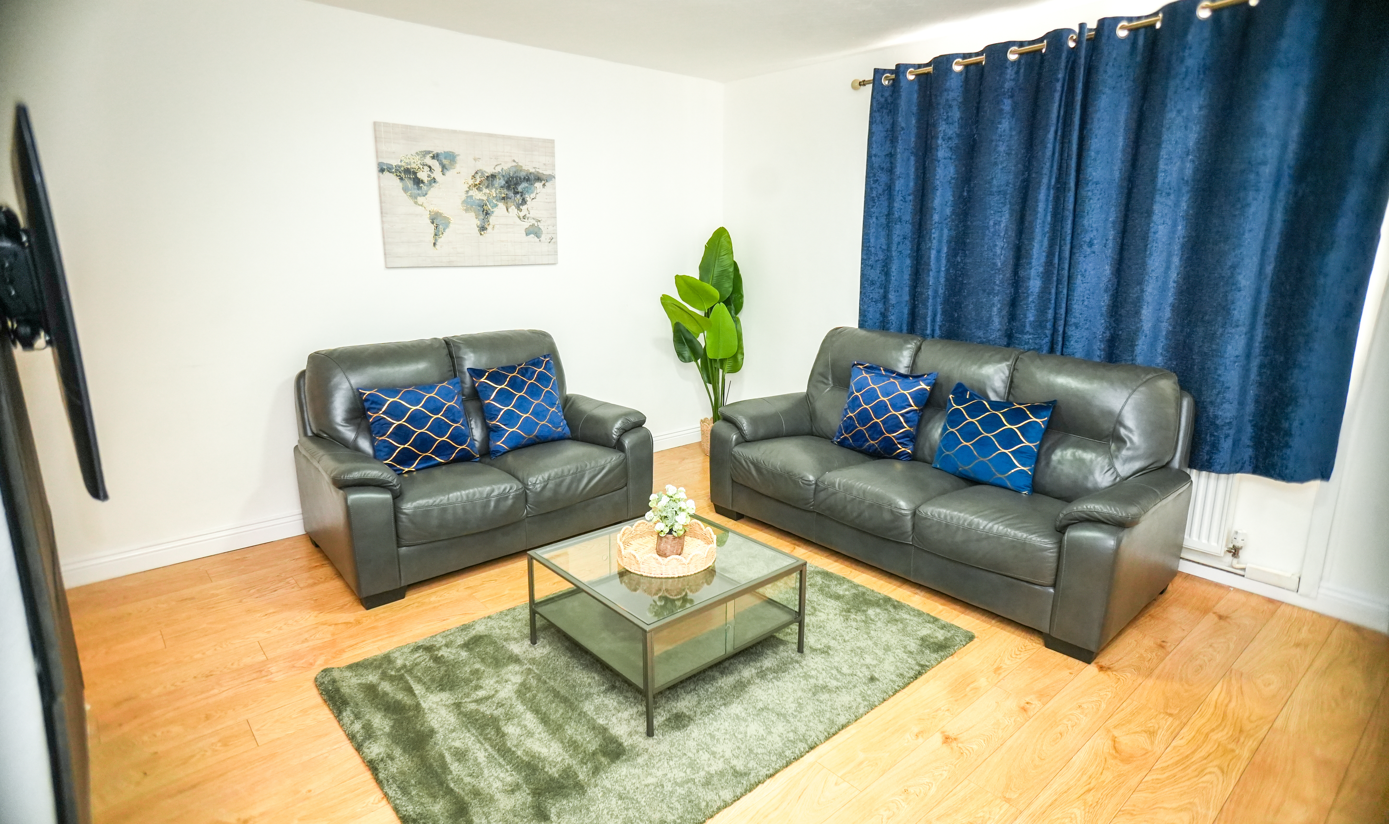 Living room at the Langley / Slough 3-Bedroom Home