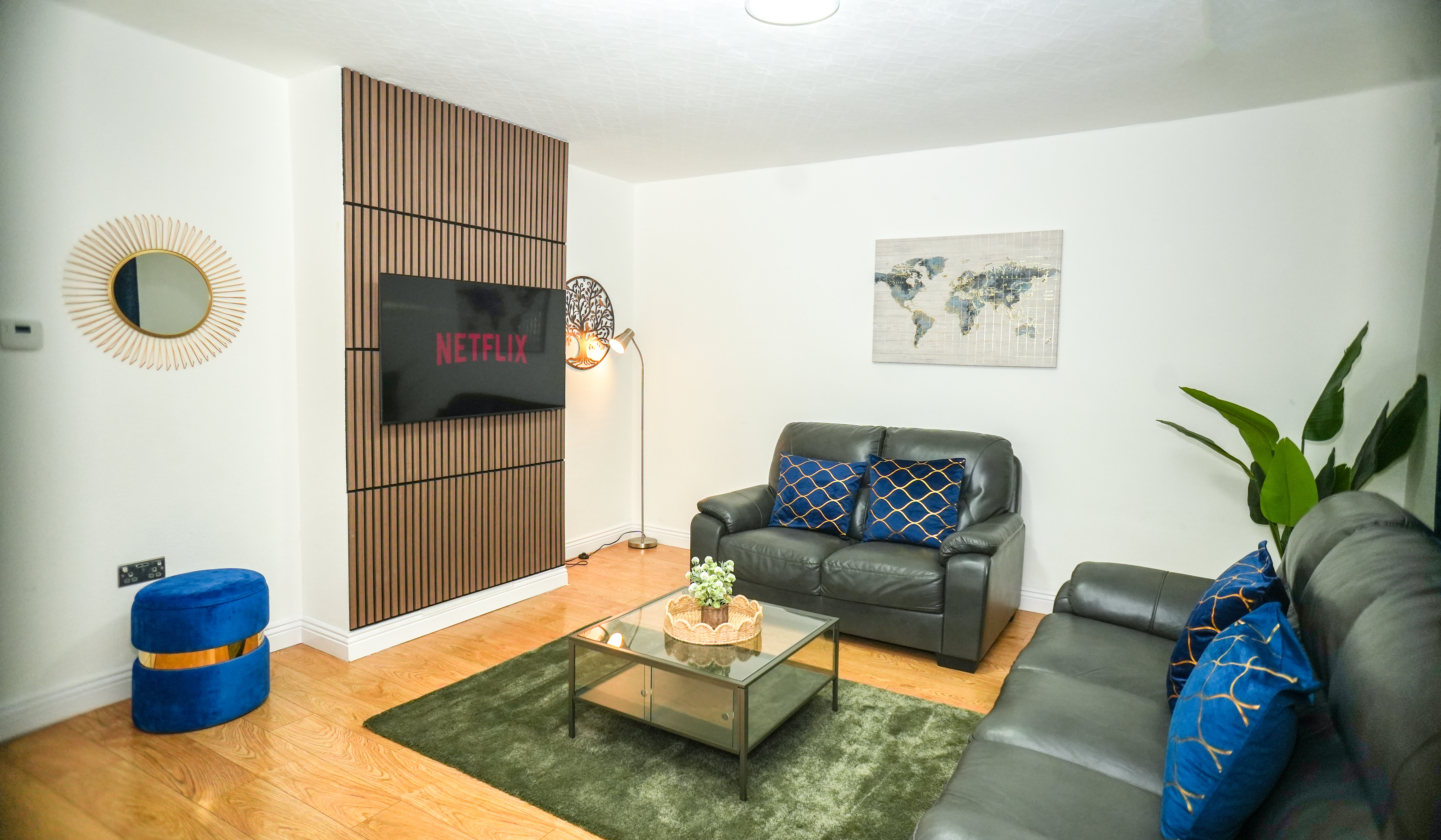 Living room at the Langley / Slough 3-Bedroom Home, alternate angle