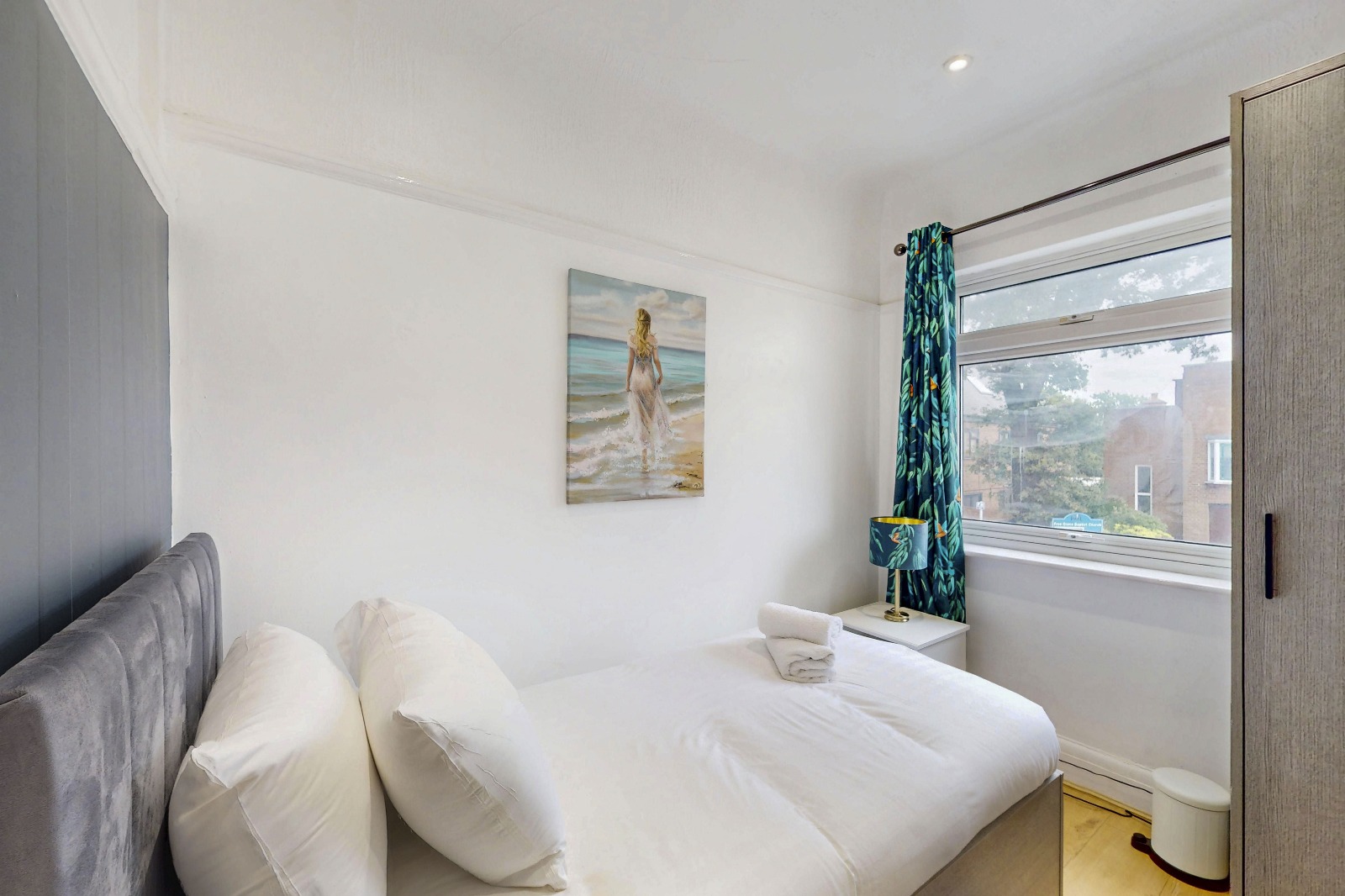 Bedroom 1 at the Twickenham 2-Bedroom Apartment, alternate angle